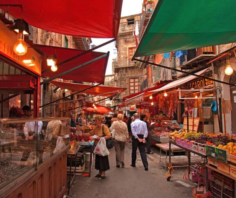 Casetta Poli- Appartamento Con Terrazza - Centro Storico Palermo Exterior foto